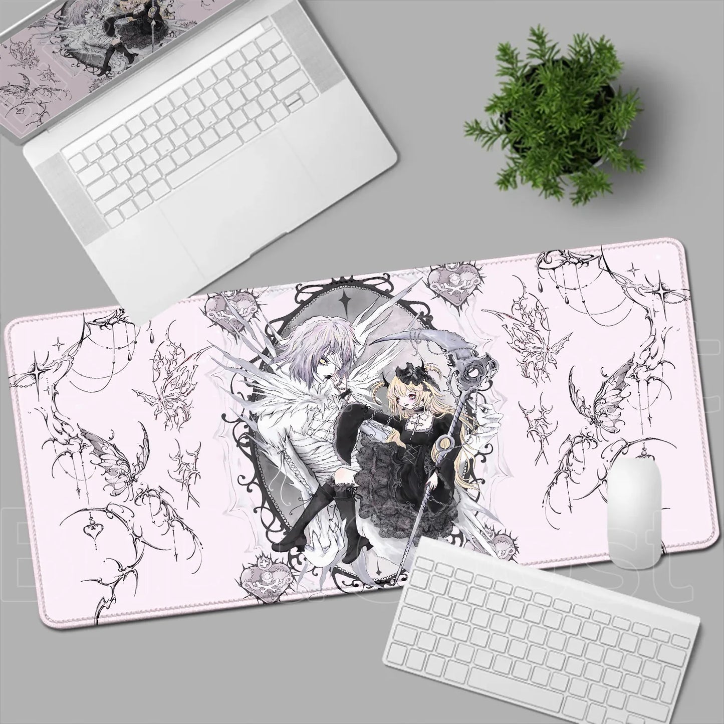 New Misa Amane Light Yagami Desk Mat Death Note Anime Mousepad Computer Gamers Lock Edge Mouse Pad Gaming E-Sports Keyboard Pads