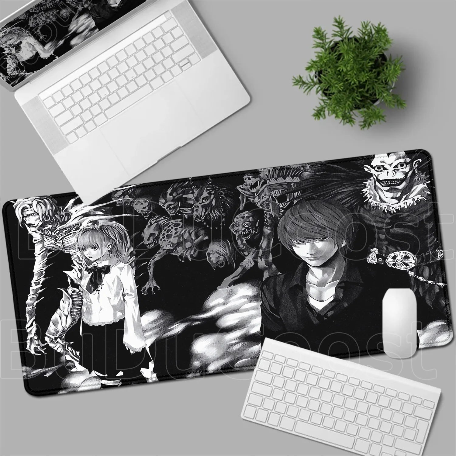 New Misa Amane Light Yagami Desk Mat Death Note Anime Mousepad Computer Gamers Lock Edge Mouse Pad Gaming E-Sports Keyboard Pads